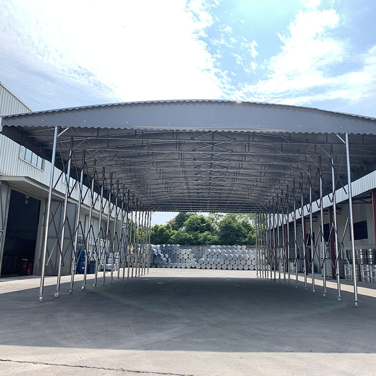 濮阳电动/移动推拉棚