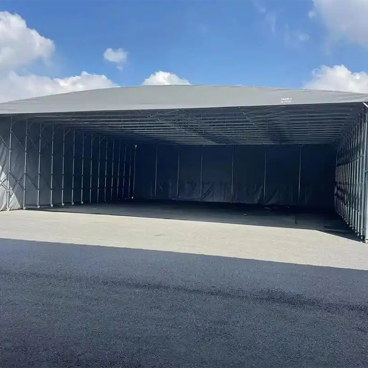 濮阳电动/移动推拉棚