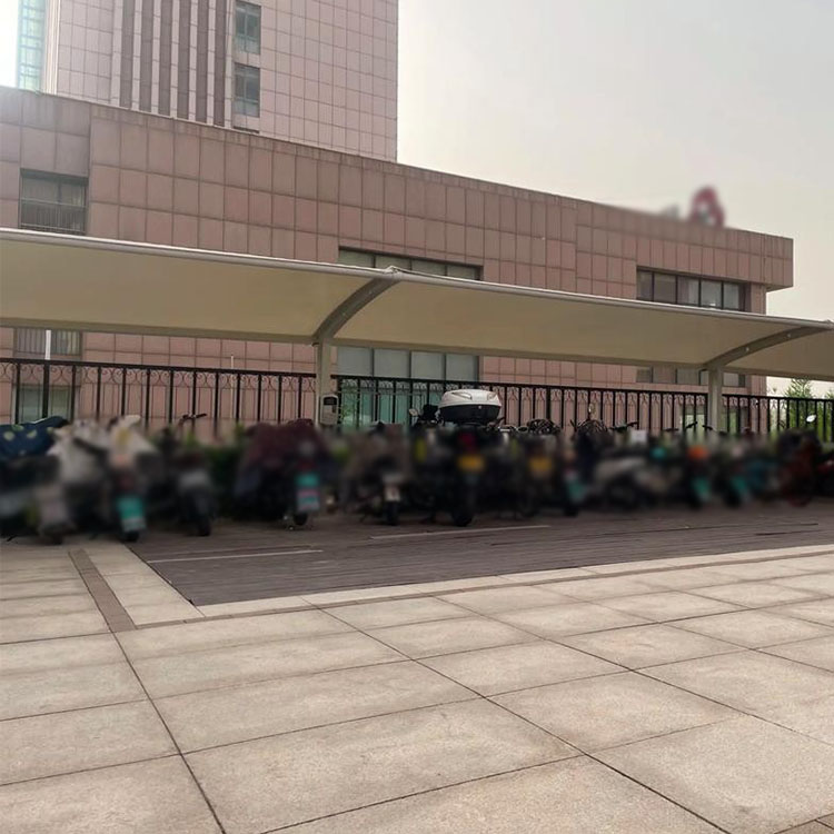 濮阳膜结构电动车棚